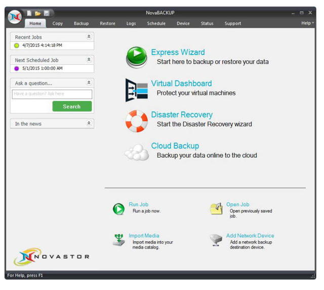 NovaBACKUP PC Crack Serial Key