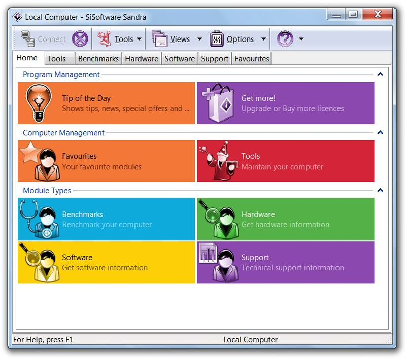 SiSoftware Sandra Crack Full Version
