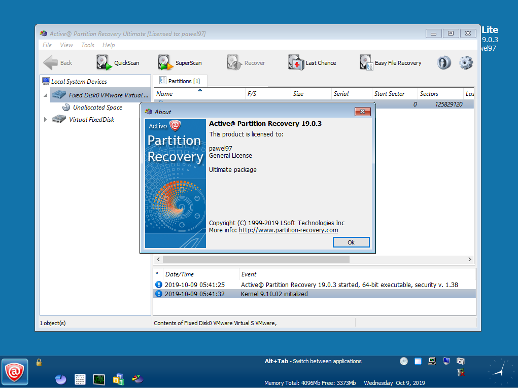 Active Partition Recovery Ultimate 19 WinPE Full Version