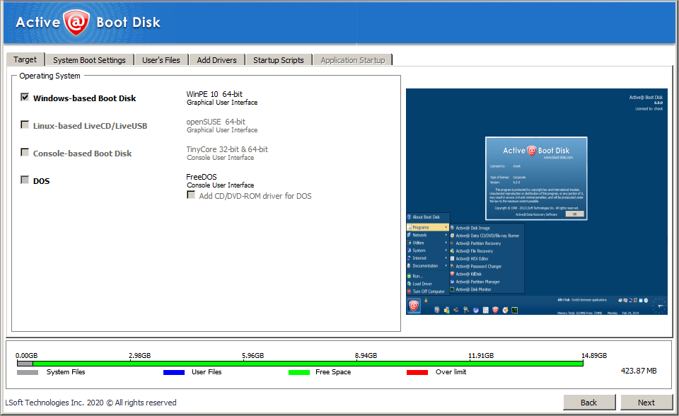 Active@ Boot Disk Crack Key