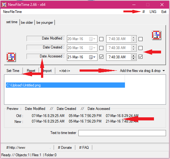 NewFileTime 2.66