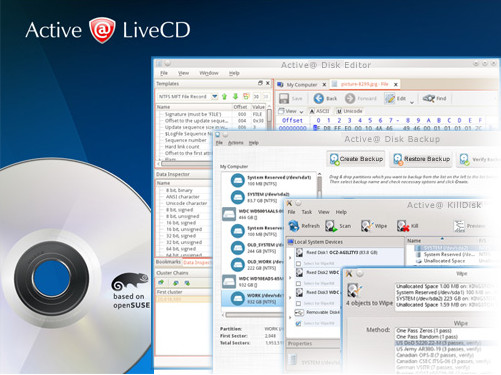 Active@ LiveCD Professional 4 Full Crack