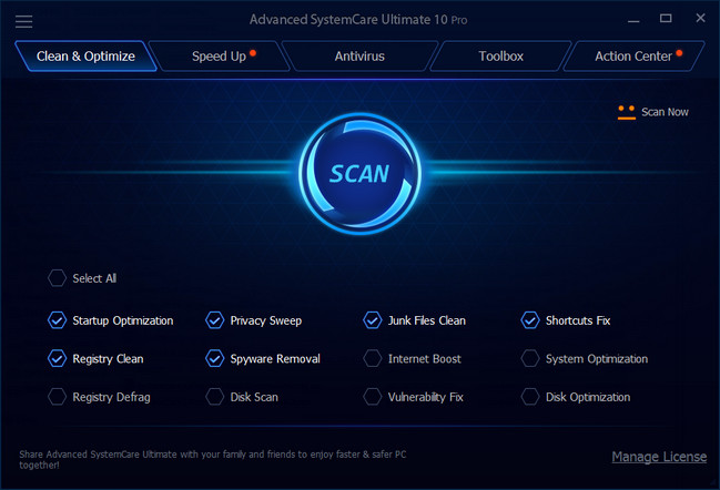 Advanced SystemCare Ultimate Crack Patch Keygen License Key