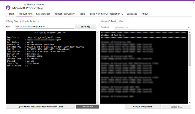 Microsoft Product Keys License Keys 2017