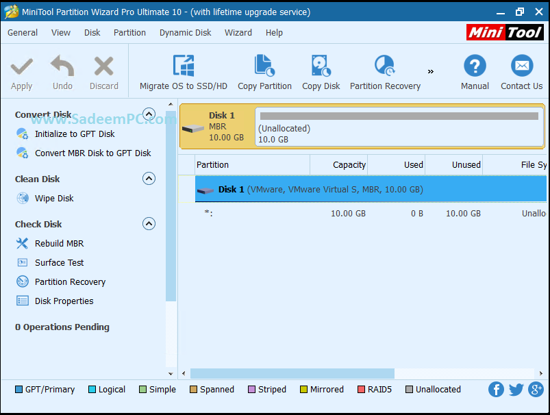 MiniTool Partition Wizard Pro Ultimate 10.0 BootCD Full Version