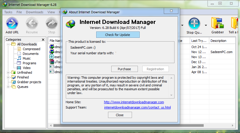 Internet download manager v6 17