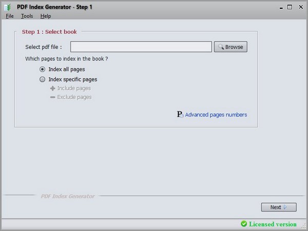 PDF Index Generator Professional Full Crack