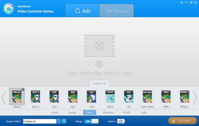 Adoreshare Video Converter Genius Full Crack