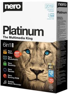 Nero Platinum 2019 Suite Crack Keygen