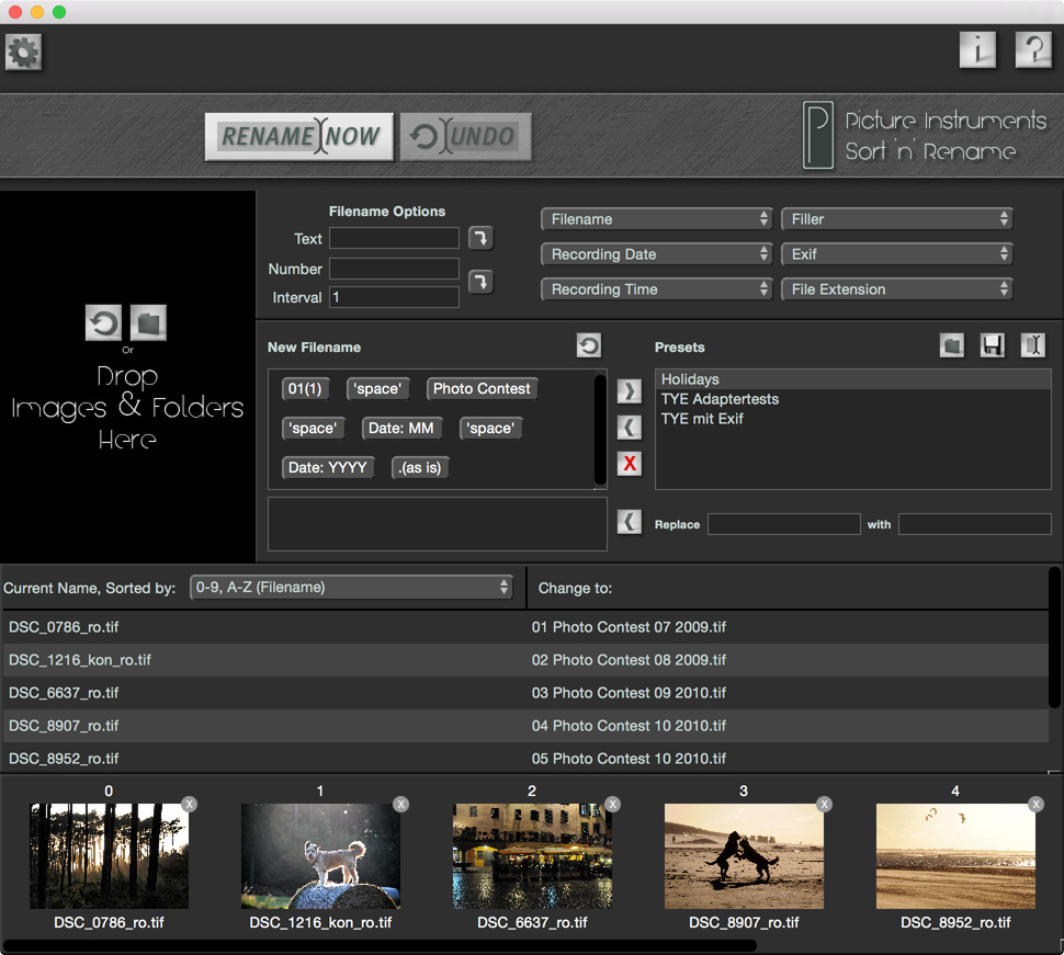 Picture Instruments Sort 'n' Rename Full Version Crack