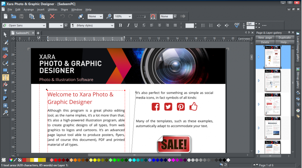 Xara Photo & Graphic Designer 15 Full Version Crack