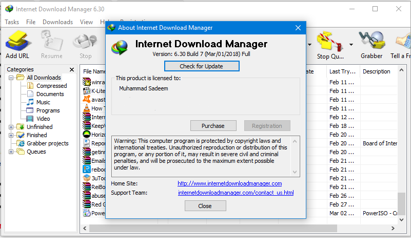 IDM 6.30 Build 7 Crack Full Version