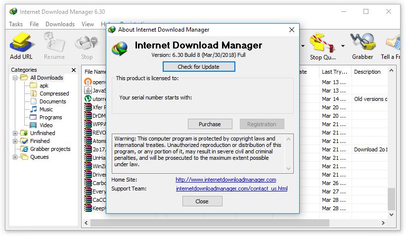 IDM 6.30 Build 8 Crack