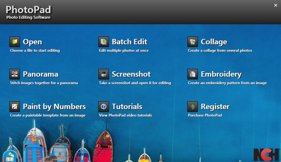 NCH PhotoPad Image Editor Professional Crack Serial Key