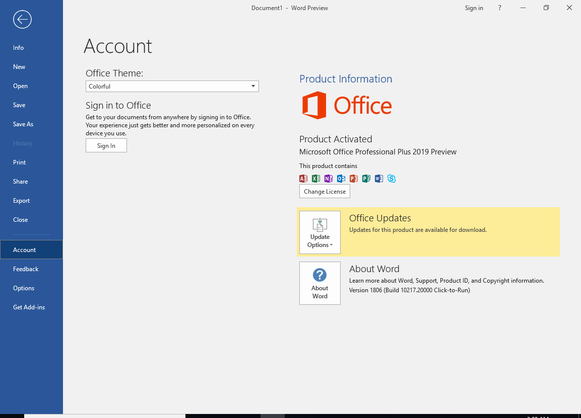 Microsoft Office 2019 Full Version Crack
