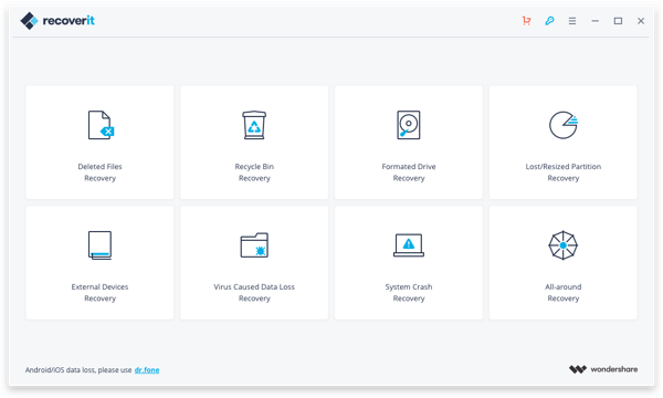 Wondershare Recoverit Crack Serial Key