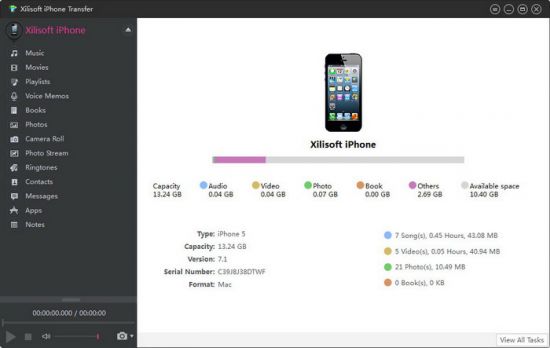 Xilisoft iPhone Transfer Serial Key