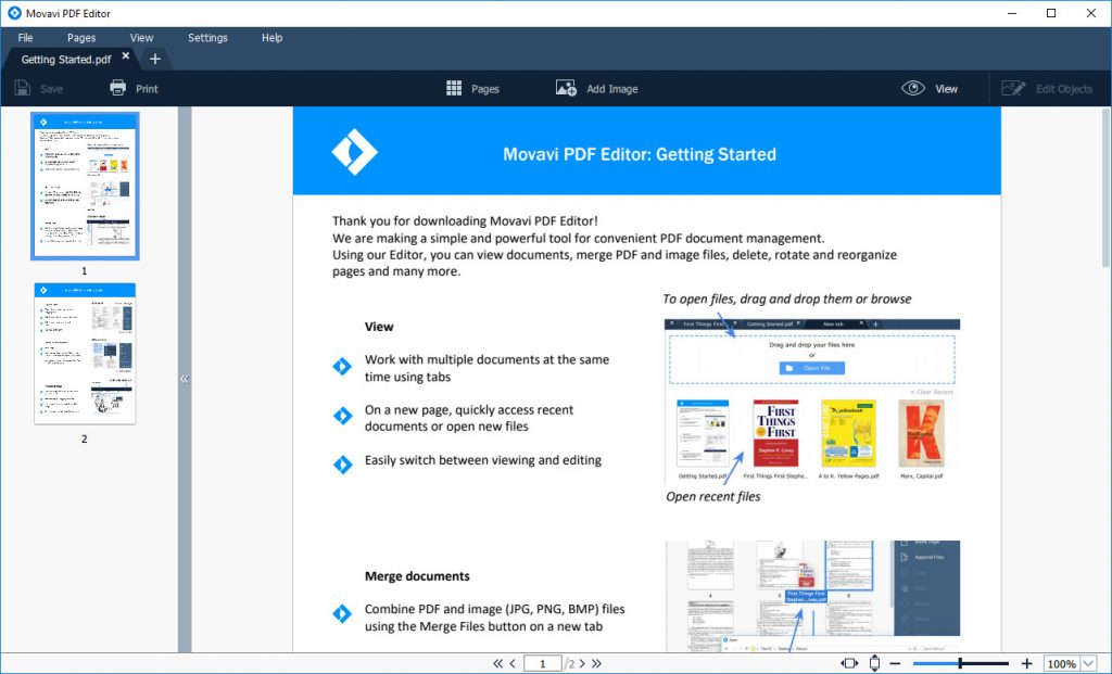 Movavi PDF Editor Crack Serial Key