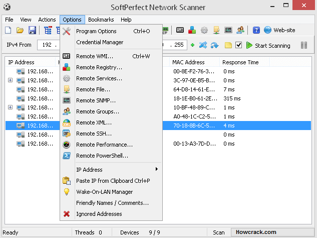 SoftPerfect Network Scanner Crack Serial Key
