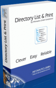 Directory List and Print Pro Crack