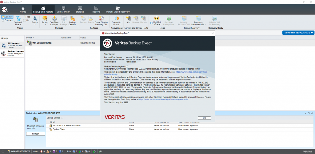 Veritas Backup Exec Crack Serial Key