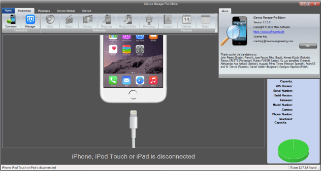 iDevice Manager Pro Edition Crack Serial Key