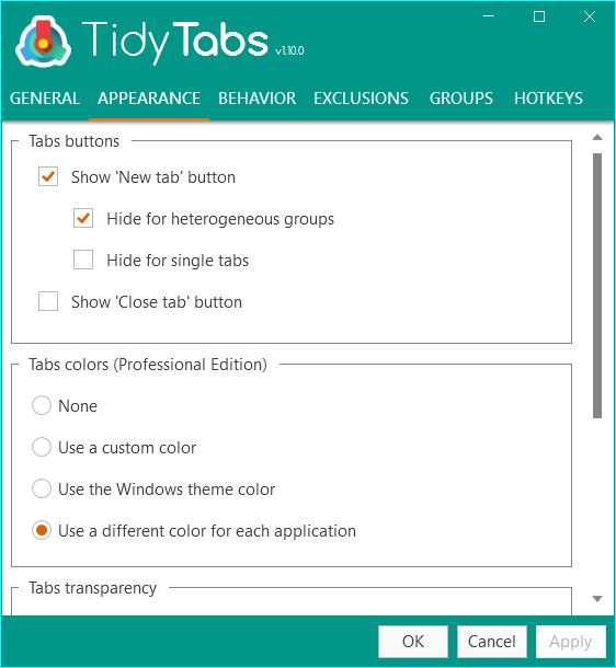 TidyTabs Professional Crack Serial Key