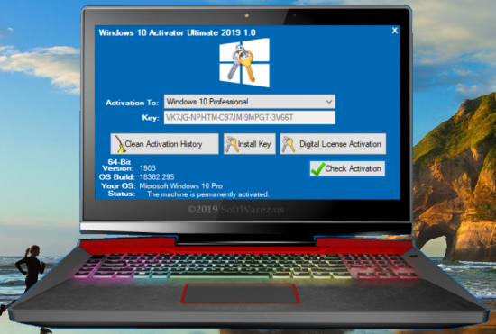 Windows 10 Activator Ultimate 2019 Crack