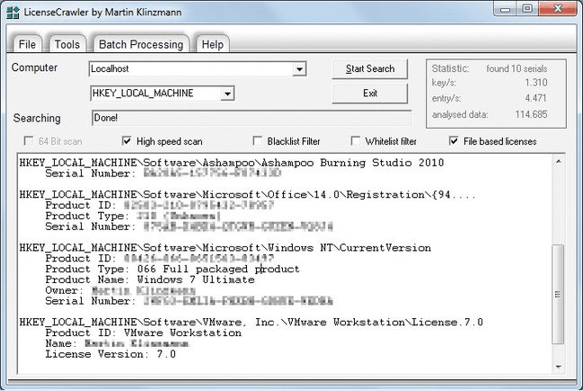 LicenseCrawler Crack Patch