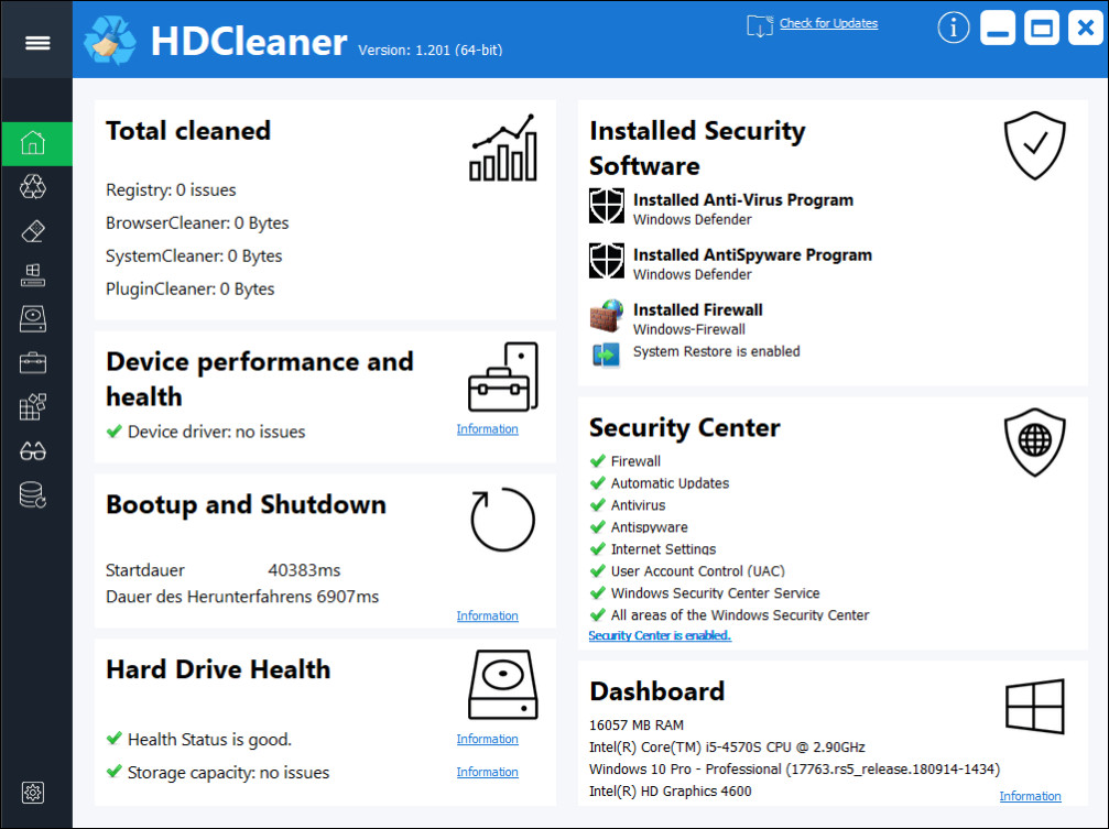 HDCleaner Crack Serial Key