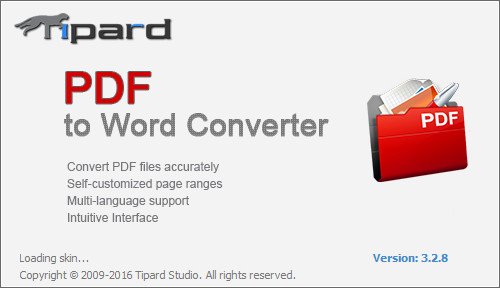 Tipard PDF to Word Converter crack Patch