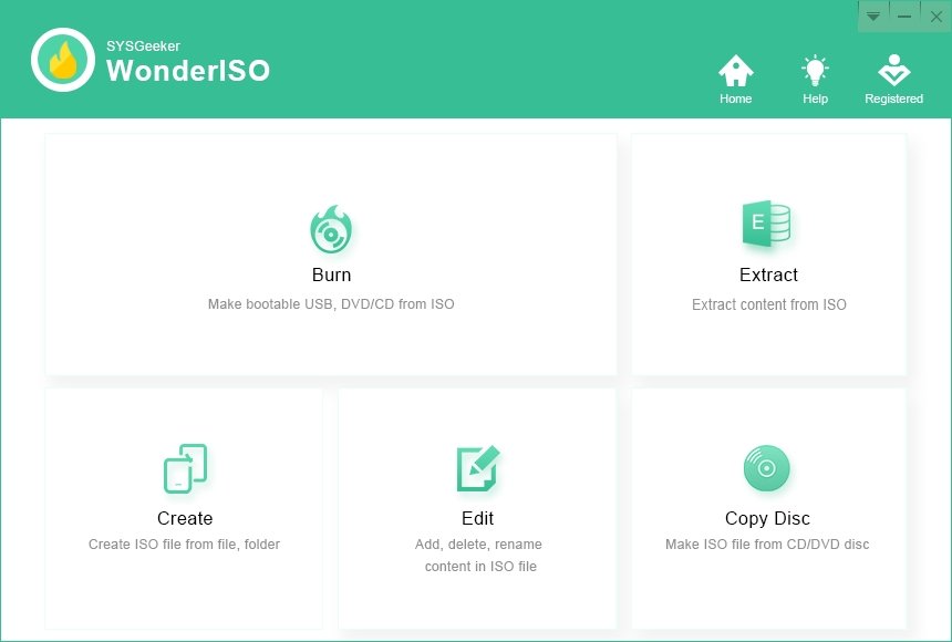 SYSGeeker WonderISO Latest Version
