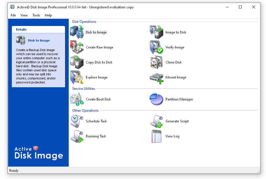 Active@ Disk Image Professional Crack Patch