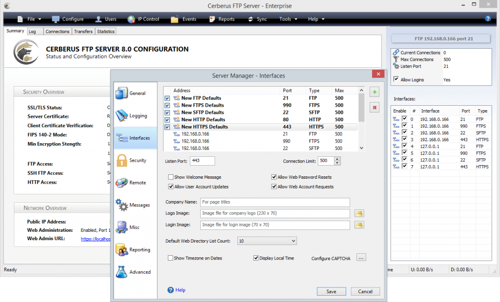 Cerberus FTP Server Enterprise Full Cracked
