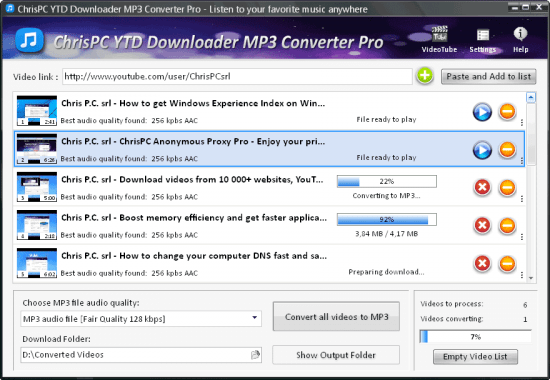 ChrisPC YTD Downloader MP3 Converter Pro crack patch