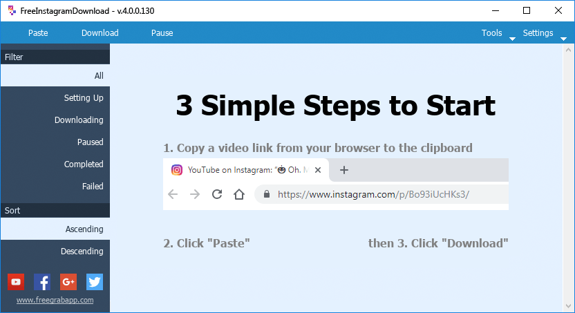FreeGrabApp Free Instagram Download full version