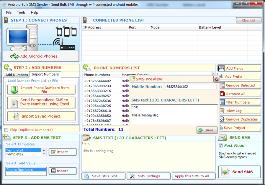 Technocom Android Bulk SMS Sender fULL CRACK