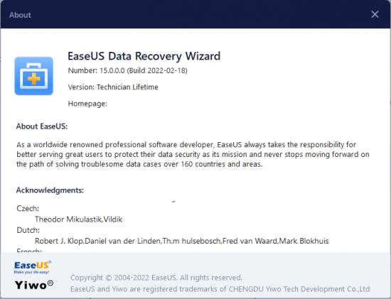 EaseUS Data Recovery Wizard Technician Patch