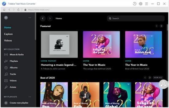 Tidabie Tidal Music Converter Full Crack