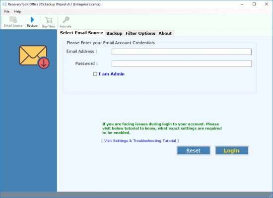 RecoveryTools Office 365 Backup Wizard Crack