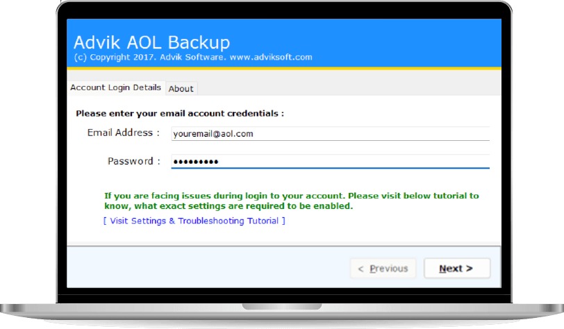 Advik AOL Backup Patch