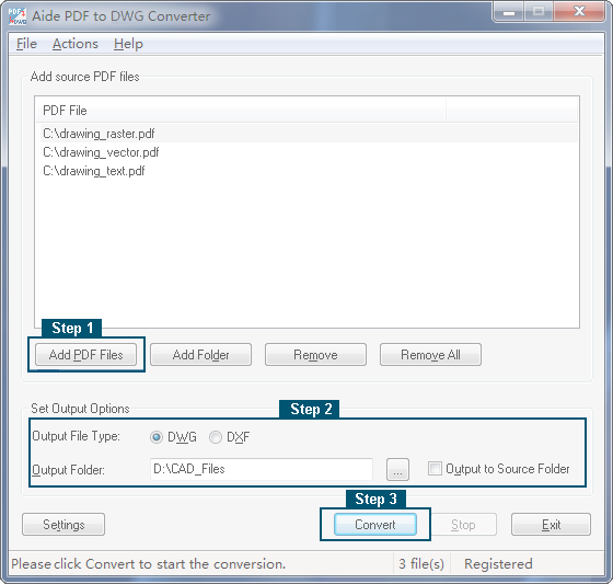 Aide PDF to DWG Converter Patch