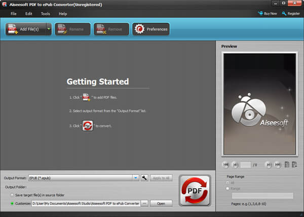 Aiseesoft PDF to ePub Converter Crack