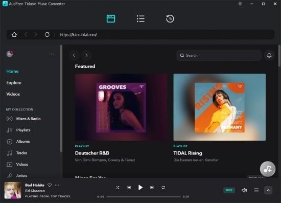 AudFree Tidable Music Converter Crack