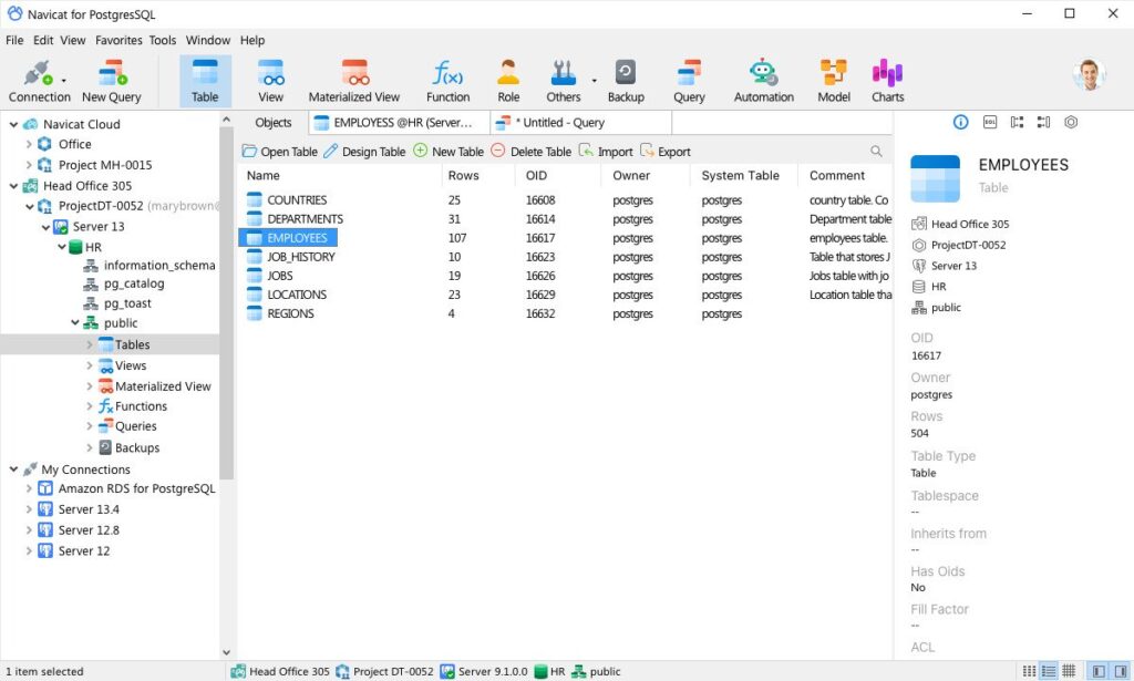 Navicat for PostgreSQL Crack