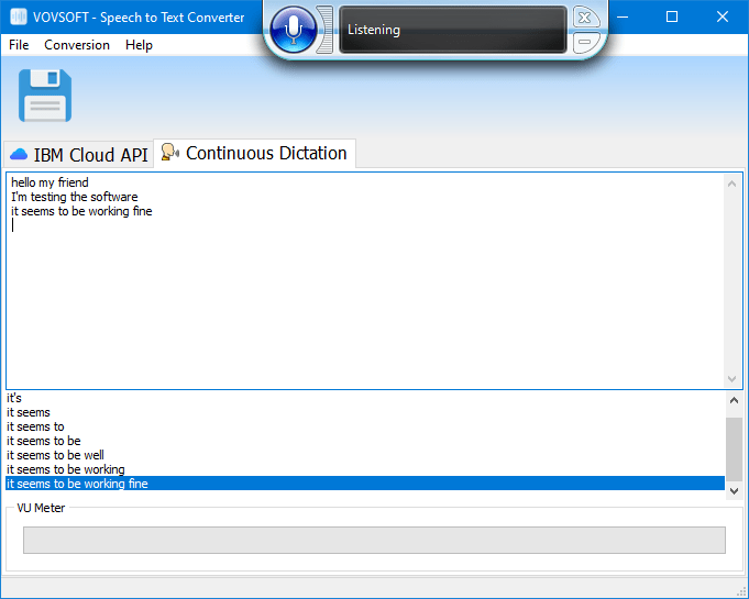 VovSoft Speech to Text Converter Full crack