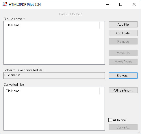 HTML2PDF Pilot Crack