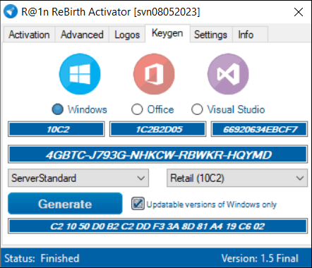 R@1n ReBirth Activator Crack