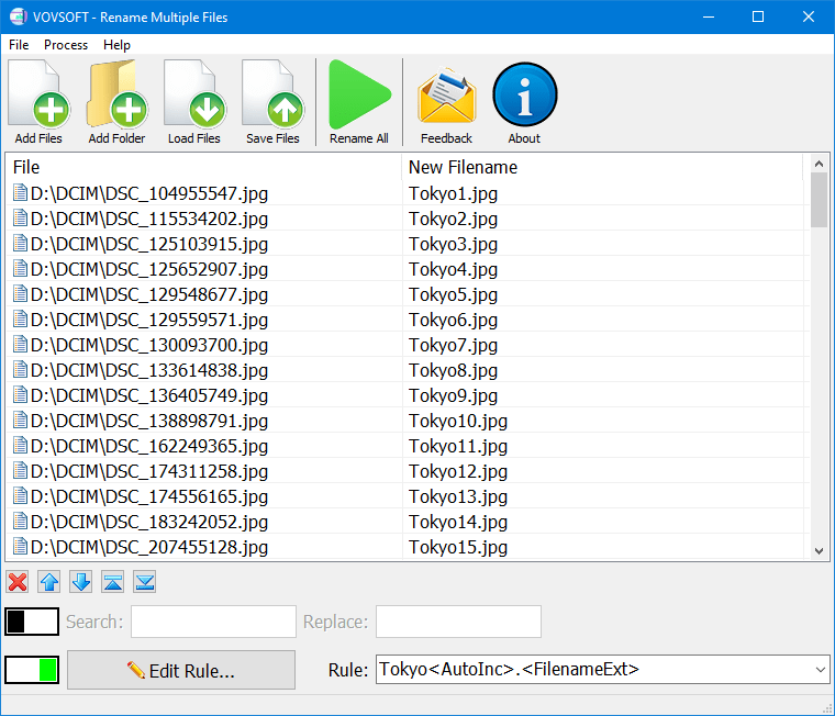 VovSoft Rename Multiple Files Crack serial key