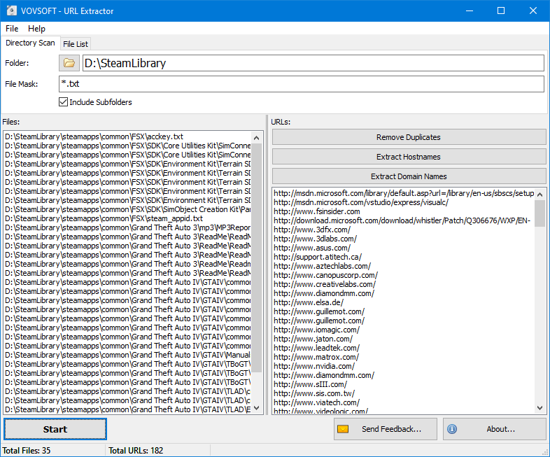 VovSoft URL Extractor crack